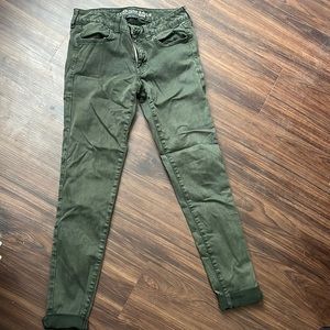 Hunter Green Skinny Jean/Jeggings